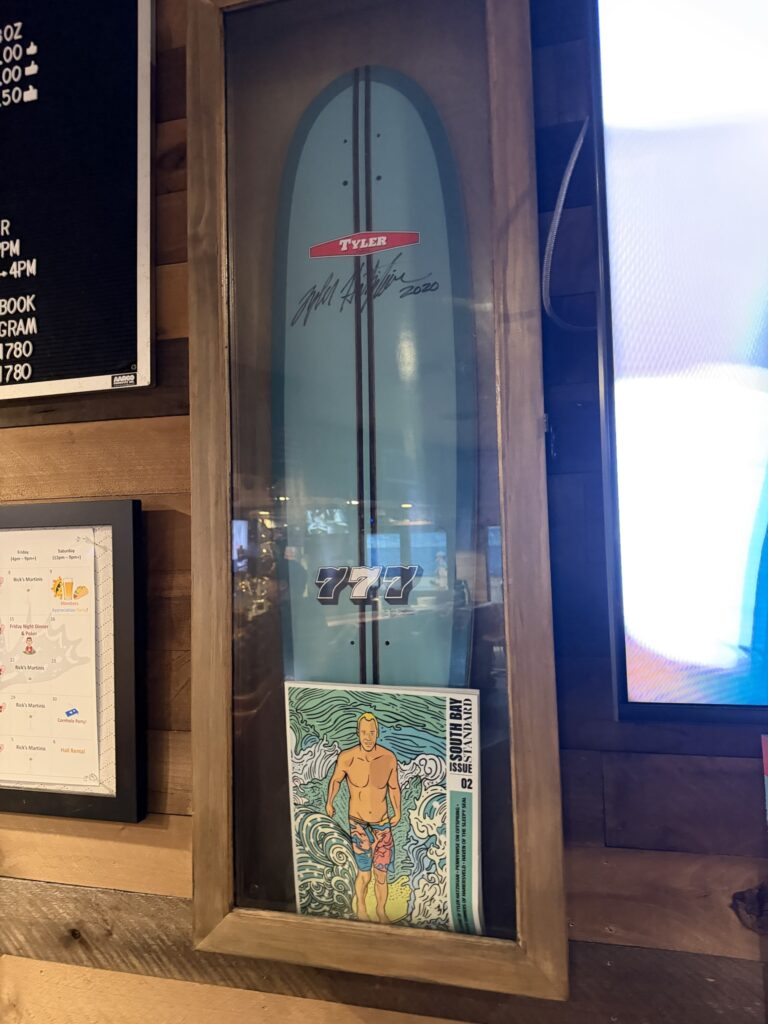 The Landlords Surfboard